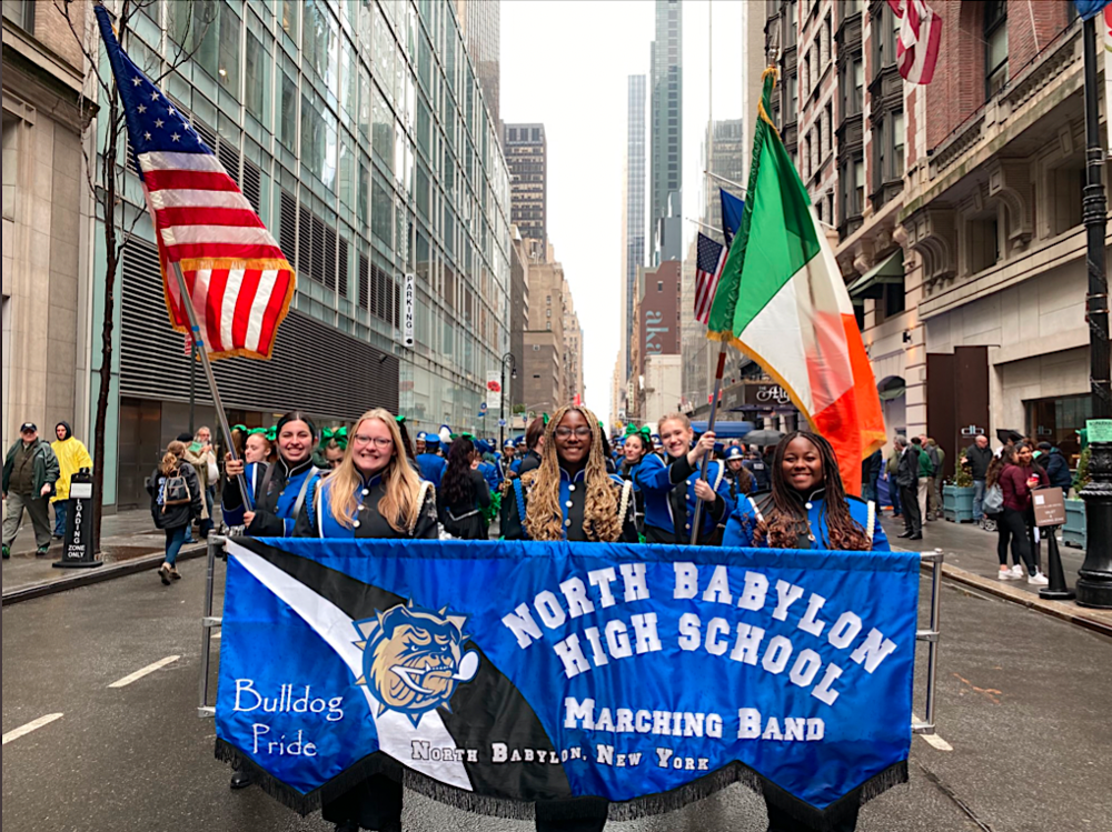 Bulldogs Perform in NYC St. Patrick’s Day Parade North Babylon High