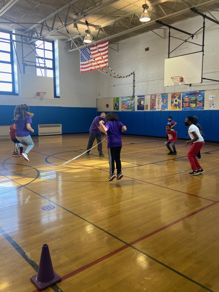 Students ‘Jump Rope’ for heart health at Woods Road Elementary NORTH