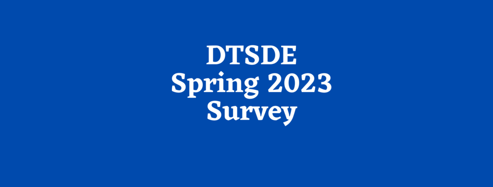 DTSDE Spring 2023 Survey