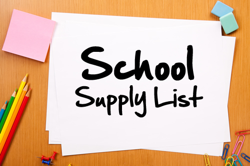 23-24 Woods Road Elementary  Supply List