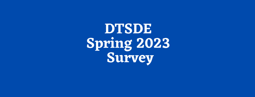 DTSDE Spring Survey 2023