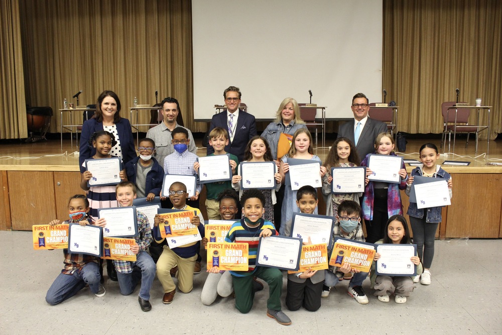 District Applauds Third Grade Mathletes