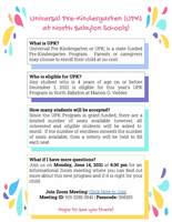 Universal Pre- Kindergarten (UPK) at North Babylon Schools