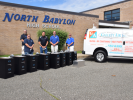 North Babylon HS Receives Generous Donation to Improve Safety